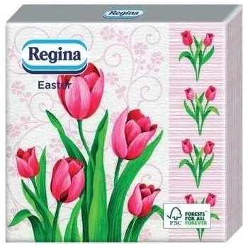 Papírový ubrousek Ubrousky velikonoční Regina 3-vrstvé mix motivů 15 ks 33x33