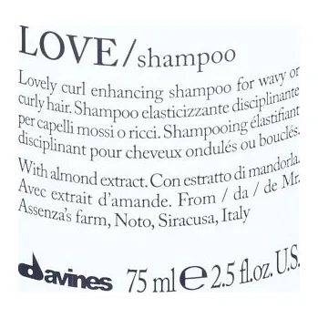 Davines Love Almond šampon pro vlnité vlasy 75 ml