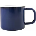 MAREX TRADE Hrnek 8 cm 0,4 l, tm. modrý/bílý okraj