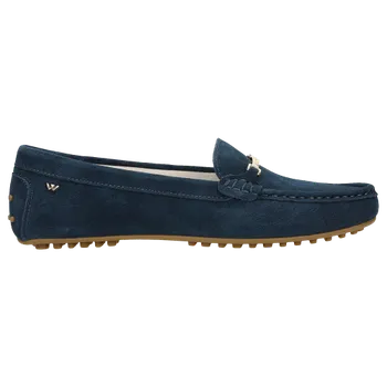 Dámská obuv Granátové Mokasíny Dámské Z Kvalitní Hladké Kůže Wojas 4621066 39