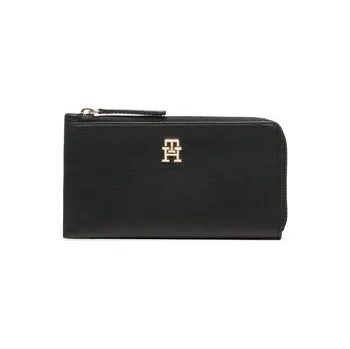 Peněženka Peněženka Tommy Hilfiger Th Feminine Large Slim Wallet AW0AW14890 Černá OS