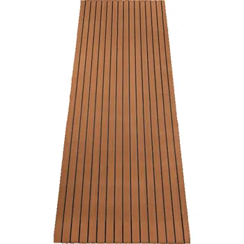 Protiskluzová podložka Bitmat Samolepící protiskluzová podložka z EVA pěny, 240×90 cm dub s tmavou spárou