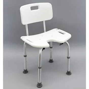 Koupelnové sedátko Židle do sprchy s hygienickým výřezem nos. 120kg