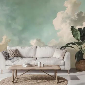 Tapeta Dovido Samolepící fototapeta jemné pastelové oblaky
