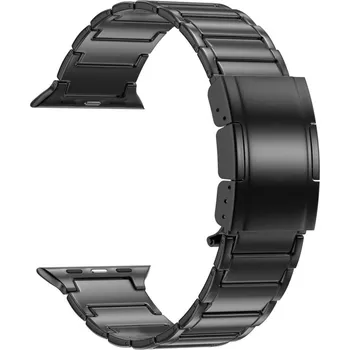 Ostatní příslušenství k chytrým hodinkám Eternico Titanium Buckle pro Apple Watch 42mm / 44mm / 45mm / Ultra 49mm black