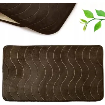 Koupelnová předložka KOUPELNOVÁ PŘEDLOŽKA koberec 50X80 VLNY HNĚDÁ TR-4
