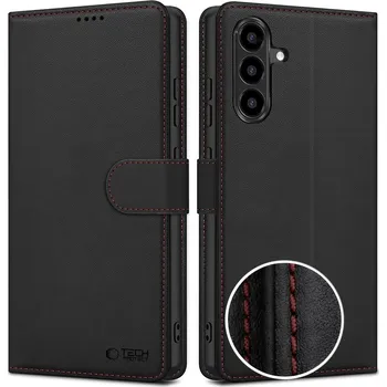 Náhradní kryt pro mobilní telefon Kryt Tech-Protect Peněženka Samsung Galaxy A57 5G Black/Red