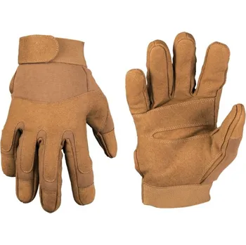 Rukavice Rukavice Mil-Tec Army - hnědé, M