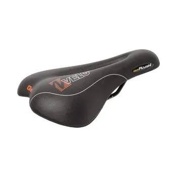 Sedlo na kolo sedlo VELO Plush D2 Gel 255x177mm černé