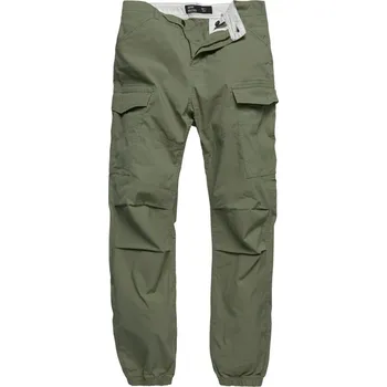 Kalhoty Vintage Industries Conner Cargo Jogger - olivové, M