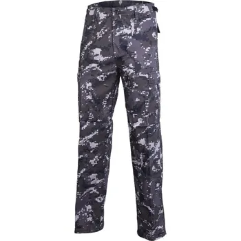 Kalhoty Mil-Tec BDU Ranger - black digital, S