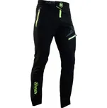 Kalhoty unisex Haven Energizer - černé-zelené, M
