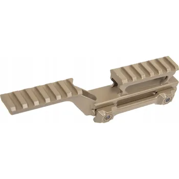 Montáž Wosport RIS lišty pod kolimátory a zařízení typu PEQ/NGAL - Tan