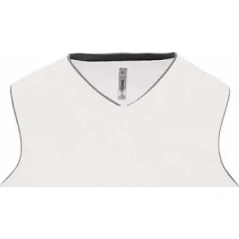 Chlapecké tílko Tílko dětské ProAct Basketball - bílé, 8-10 let