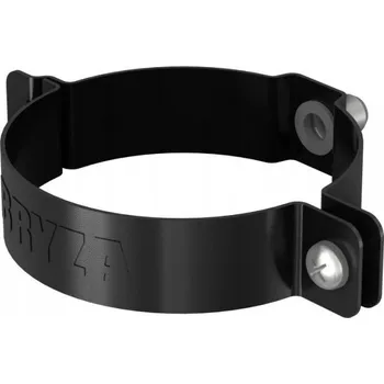 Střecha BRYZA Objímka svodu pozinkovaná Ø 100 mm, Černá RAL 9005