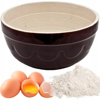 MAKUTRA 5L KAMENINOVÁ MÍSA NA TŘENÍ TĚSTA A KRÉMŮ NA VÁNOČNÍ CUKROVÍ