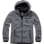 Bunda fleecová Brandit Teddyfleece Worker - antracitová, 3XL