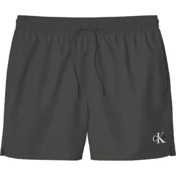 Pánské plavky Pánské plavky Calvin Klein N61045 černé černá S