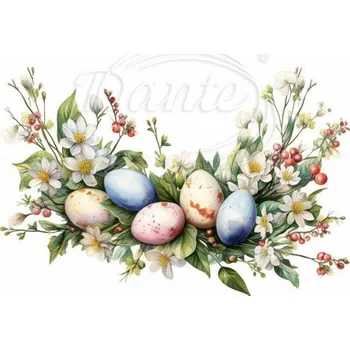 Textilní nažehlovací páska Dante Nažehlovačka Girlanda 5 - 12 x 8 cm