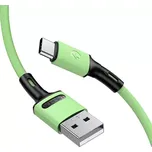 USAMS SJ436 U52 Rychlý Dobíjecí a Datový Kabel USB Type-C 1m zelená (6958444989051)