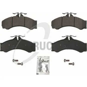 Brzdový systém Sada brzdových destiček, kotoučová brzda TRUCKTEC AUTOMOTIVE 02.35.083