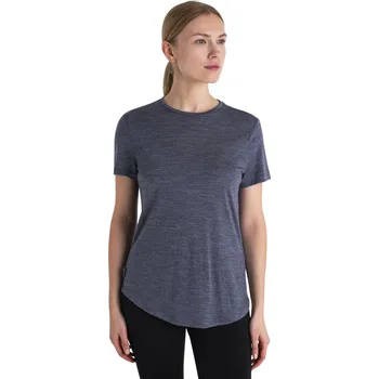 Dámské merino triko krátký rukáv ICEBREAKER Wmns 125 Cool-Lite Sphere III SS Tee, Midnight Navy Heather velikost: M