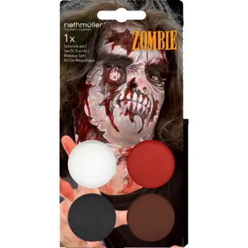 Karnevalový doplněk Riethmuller Barvy na obličej Zombie