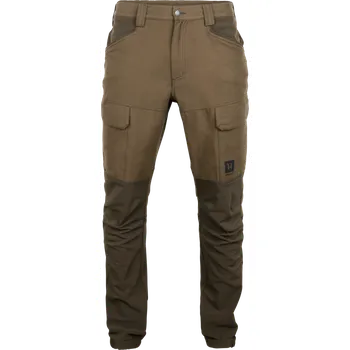 Pánské oblečení HÄRKILA - Scandinavian kalhoty pánské Dark earth-Slate brown Hnědá 56/30