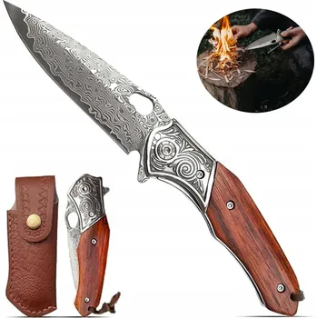 Kuchyňský nůž Nůž z damaškové oceli damasteel dárek pro milovníky nožů