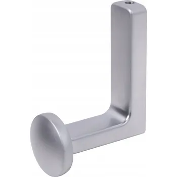 Věšák NÁBYTEK VĚŠÁK na oblečení na zeď nástěnný KING chrom matný