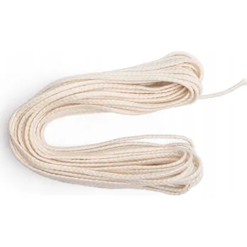 Svíčka Surový bavlněný knot na svíčky typu 3x15, délka 10 m