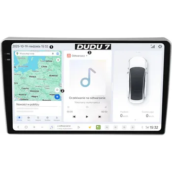 Autorádio AUTORÁDIO S GPS NAVIGACÍ PEUGEOT 307 2001-2008 ANDROID QLED 6GB