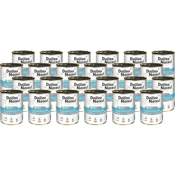 Krmivo pro psa Krmivo mokré Dolina Noteci bezobilné jehněčí maso 400 g pro štěňata 24 ks