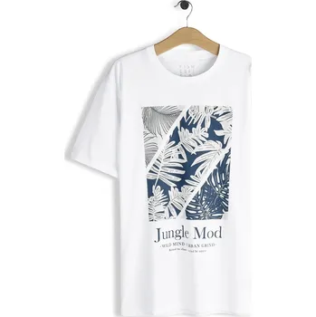 Pánské oblečení GATE Bavlněné tričko s potiskem XXL 126-0249/10