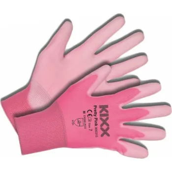 Pracovní rukavice Zahradnické rukavice 'KIXX PRETTY PINK' vel. 7, růžové