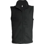 Pánská fleecová vesta Kariban LUCA - tmavě šedá, XXL