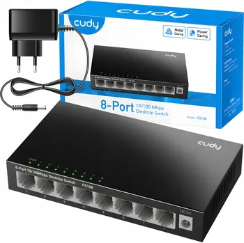 Switch Switch Cudy FS108: 8 portů
