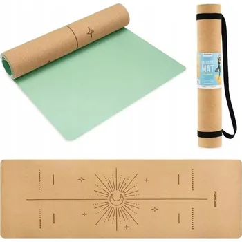 podložka na cvičení Podložka na cvičení Spokey 183 cm x 61 cm zelená