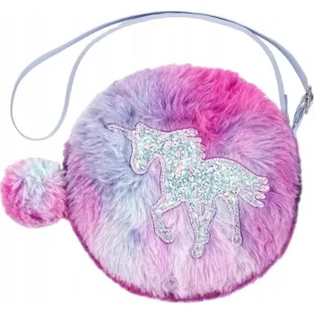 Kabelka Plyšová kabelka přes rameno Jednorožec2 STARPAK 483901