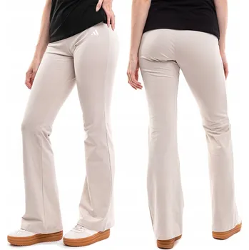 Dámské legíny Dámské sportovní legíny adidas široké bavlněné nohavice Wide Leg M