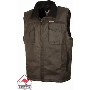 Pánská vesta Vesta Scippis Davenport Vest - hnědá, 3XL