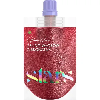 Stylingový přípravek STARS Glam Jam Gel na vlasy se třpytkami, odstín Rose Gold Glitterbomb 50 ml