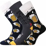 Ponožky klasické pánské Voxx PiVoXX 3 páry (tmavě modré, tmavě šedé, černé), 47-50