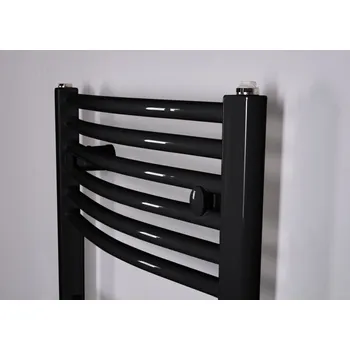 Radiátor Koupelnový radiátor Thermal KDO 600/ 960 - černý mat