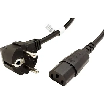 Napájecí kabel Bachmann 351.167 IEC kabel černá 0.5 m