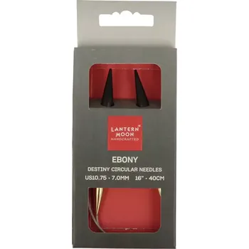 Jehlice KnitPro Lantern Moon kruhové fixní jehlice 40Cm 7mm (Lantern Moon’s Destiny circular knitting needles 40Cm 7mm)