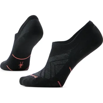 Dámské ponožky Dámské merino běžecké ponožky SMARTWOOL Women's Run Zero Cushion No Show Socks, Black velikost: 42-45 (L)
