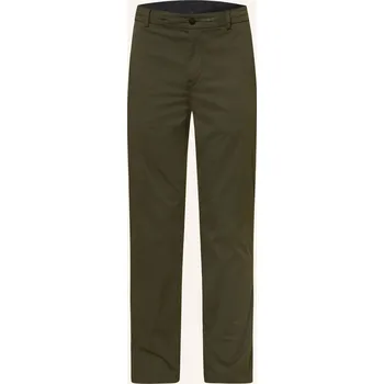 Pánské kalhoty Bogner Pánské Chino Riley Slim Fit, tmavě zelená, 54