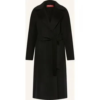 Dámský kabát Max Mara Studio Dámský Vlněný Kabát Cles, černá, 38