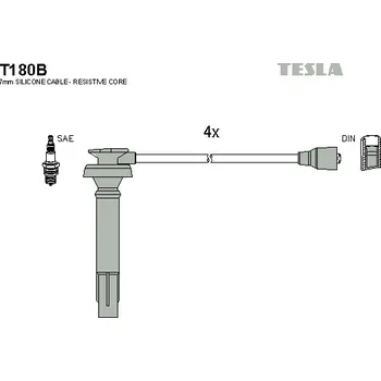 Zapalovací kabel Sada kabelů pro zapalování, T180B